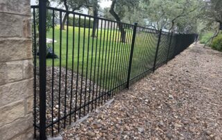 paint wrought iron fence